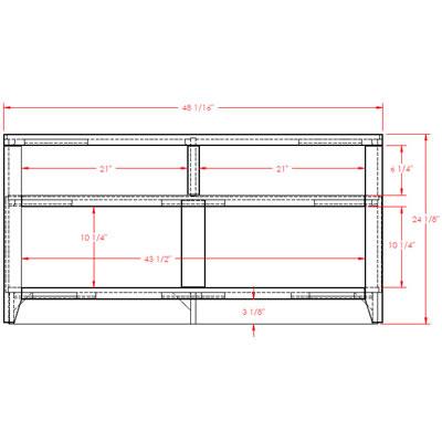 Legends Furniture Urban Loft TV Stand UL1208.MOC IMAGE 3