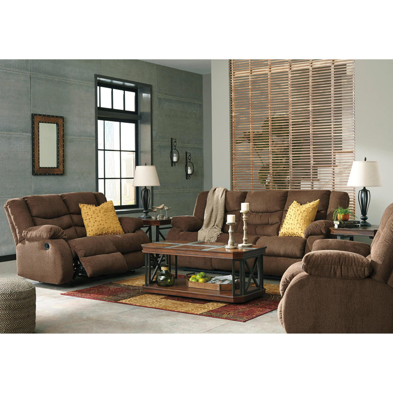 Signature Design by Ashley Tulen 98605U4 3 pc Reclining Living Room Set IMAGE 1