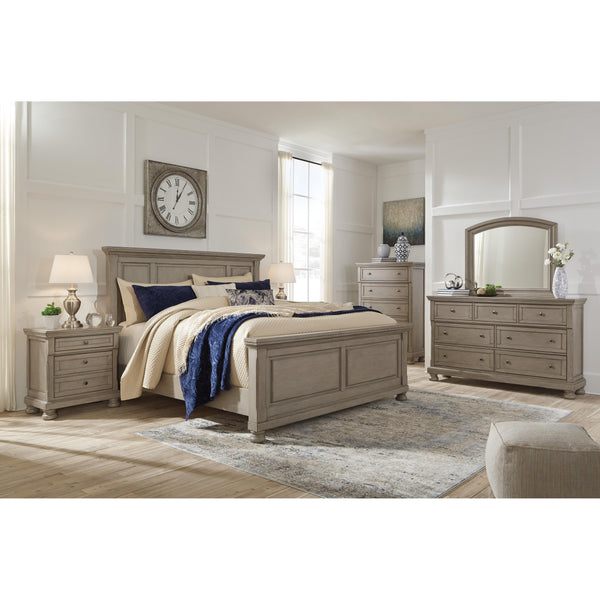 Signature Design by Ashley Lettner B733B40 6 pc King Panel Bedroom Set IMAGE 1