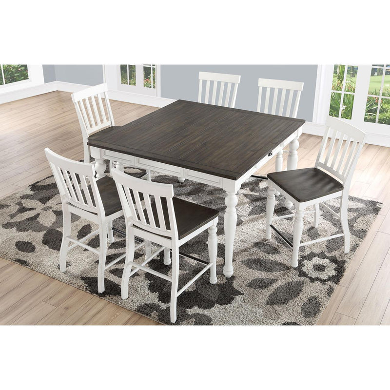 Steve Silver Furniture Joanna 7 pc Counter Height Dining Set IMAGE 1