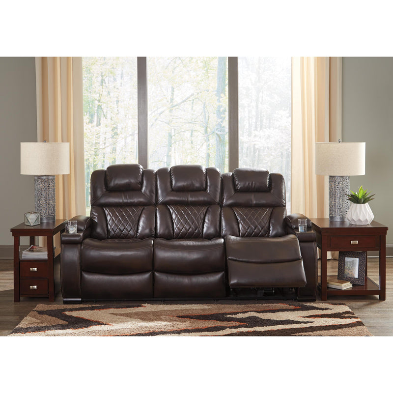 Signature Design by Ashley Warnerton 75407U3 3 pc Power Reclining Living Room Set IMAGE 2