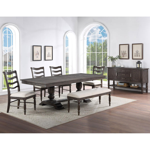 Steve Silver Furniture Hutchins HU500 5 pc Dining Set IMAGE 1