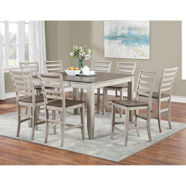 Steve Silver Furniture Abacus CU500 9 pc Counter Height Dining Set IMAGE 1