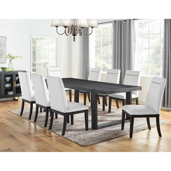 Steve Silver Furniture Yves YS500 7 pc Dining Set - White IMAGE 1