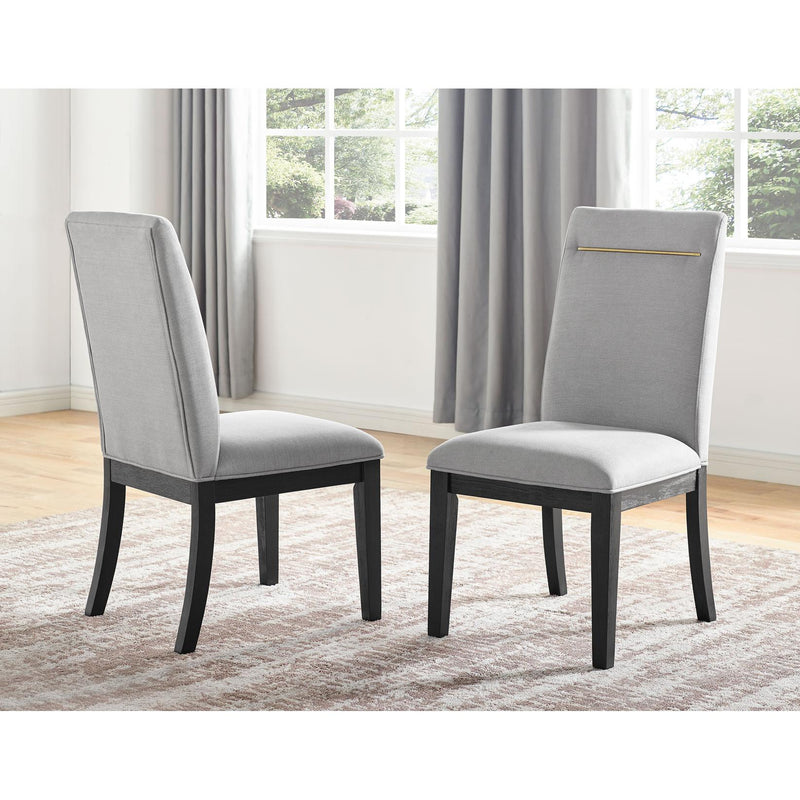 Steve Silver Furniture Yves YS500 9 pc Dining Set - Grey IMAGE 3