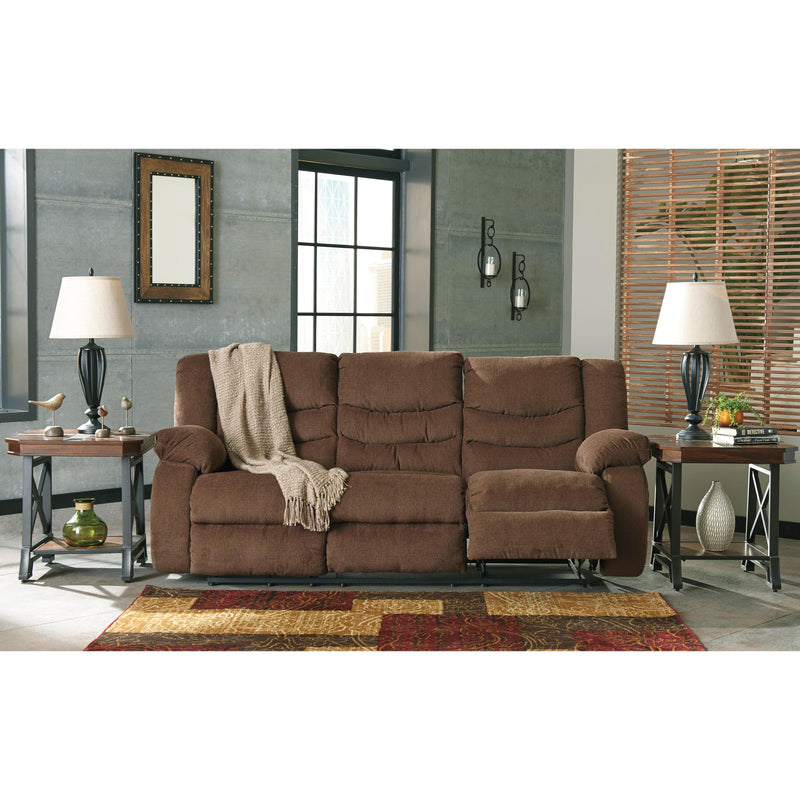 Signature Design by Ashley Tulen 98605U2 2 pc Reclining Living Room Set IMAGE 2