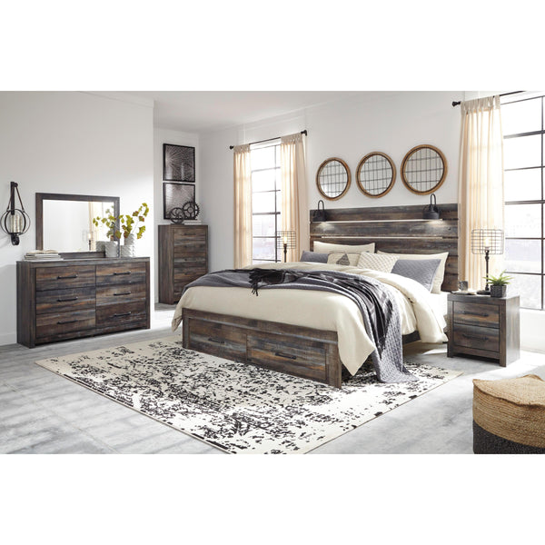 Signature Design by Ashley Drystan B211B58 5 pc King Panel Storage Bedroom Set IMAGE 1