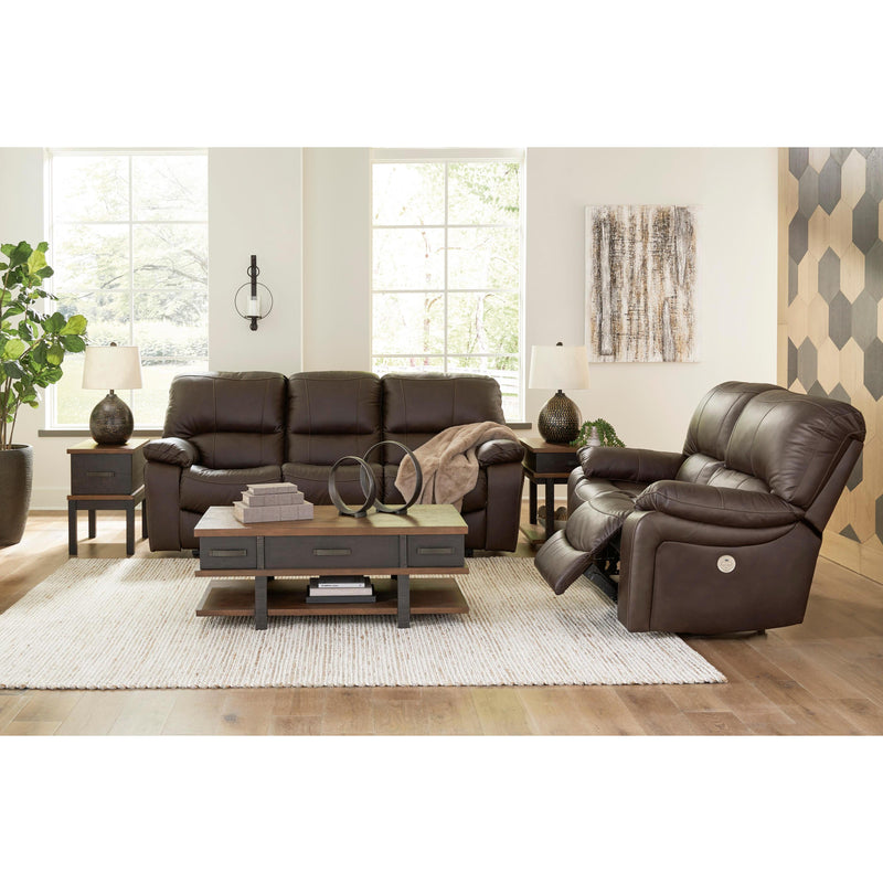 Signature Design by Ashley Leesworth U43808U1 2 pc Power Reclining Living Room Set IMAGE 1