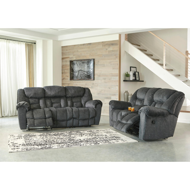 Signature Design by Ashley Capehorn Reclining Fabric Loveseat 7690294 IMAGE 4