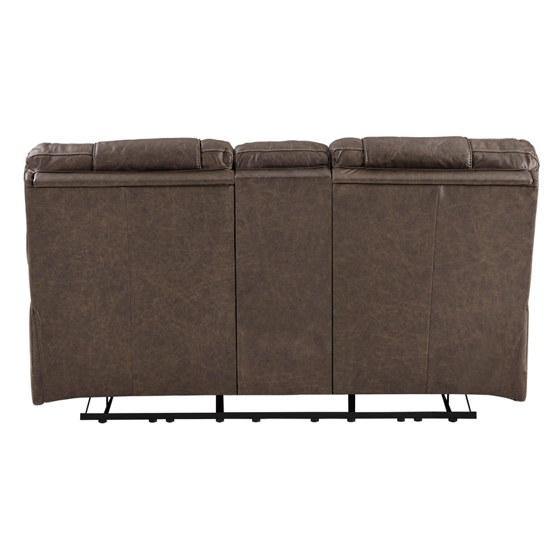 Signature Design by Ashley Wurstrow Power Reclining Leather Match Loveseat U5460318 IMAGE 4