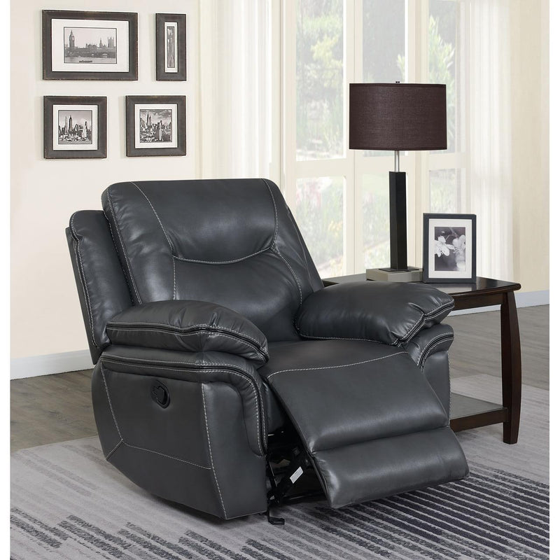 Steve Silver Furniture Isabella Leather Look Recliner IS850CG IMAGE 1