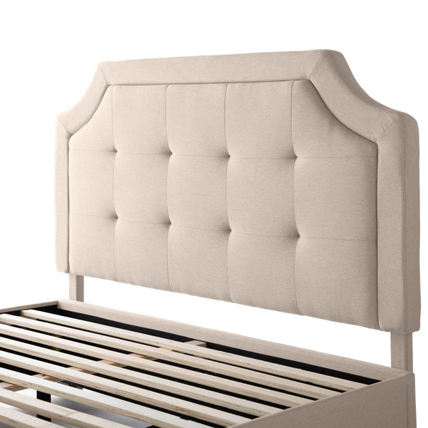 Malouf Bed Components Headboard STQQOACARLHB IMAGE 1