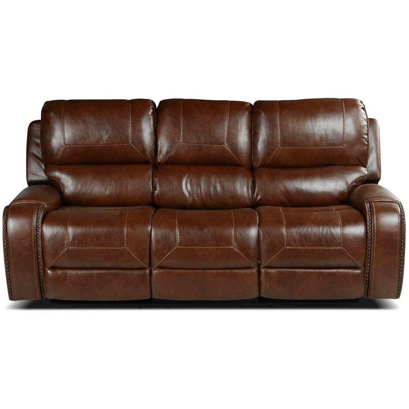 Steve Silver Furniture Keily Reclining Leather Look Sofa KE800S IMAGE 3