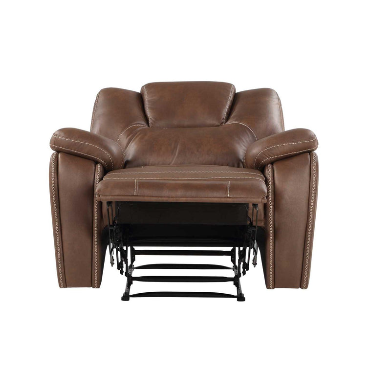 Steve Silver Furniture Katrine Leather Look Recliner KT800CB IMAGE 2