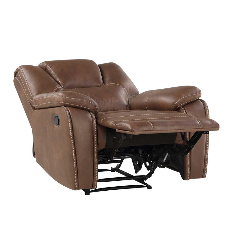 Steve Silver Furniture Katrine Leather Look Recliner KT800CB IMAGE 3