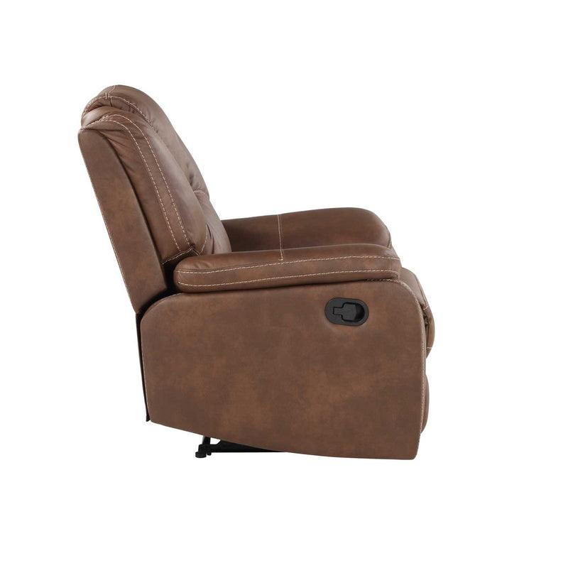 Steve Silver Furniture Katrine Leather Look Recliner KT800CB IMAGE 4