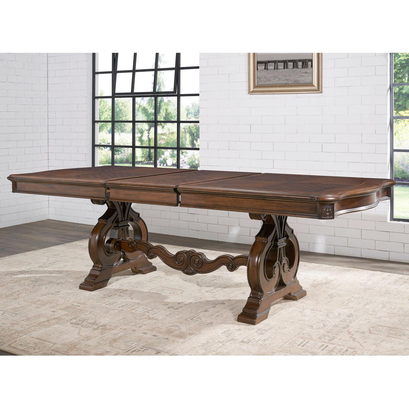 Steve Silver Furniture Royale Dining Table with Trestle Base RY500T/RY500TB IMAGE 6