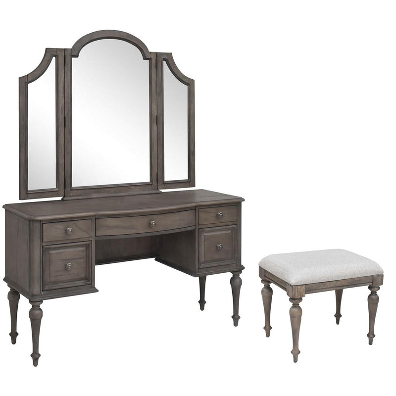 Steve Silver Furniture Highland Park 5-Drawer Vanity Set HP900VBD/HP900VDD/HP900VMD IMAGE 1