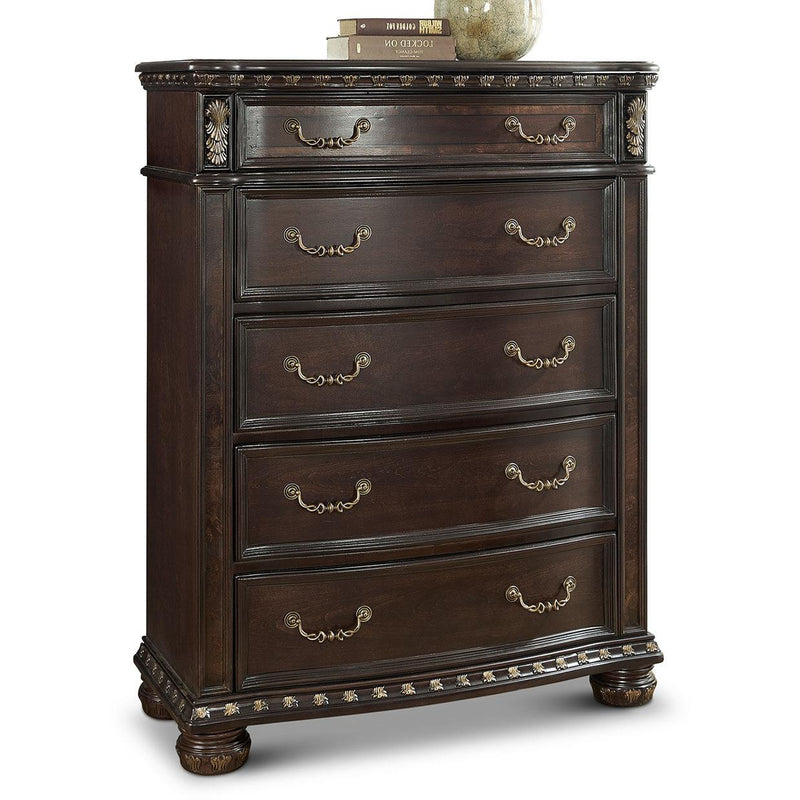 Steve Silver Furniture Monte Carlo 5-Drawer Chest RE163SS-131 IMAGE 1