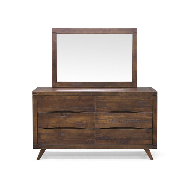 Steve Silver Furniture Pasco 6-Drawer Dresser with Mirror AS900DRG/AS900MR IMAGE 1