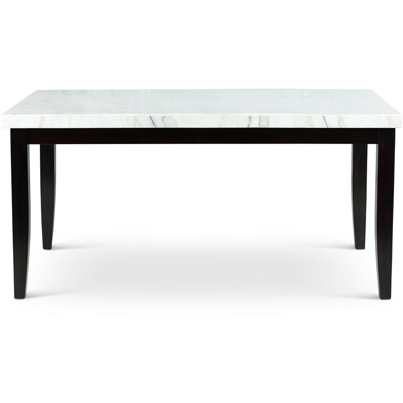 Steve Silver Furniture Westby Dining Table with Marble Top WB380T IMAGE 1