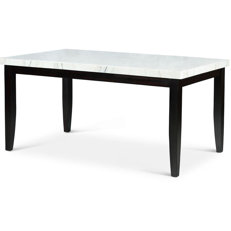 Steve Silver Furniture Westby Dining Table with Marble Top WB380T IMAGE 2