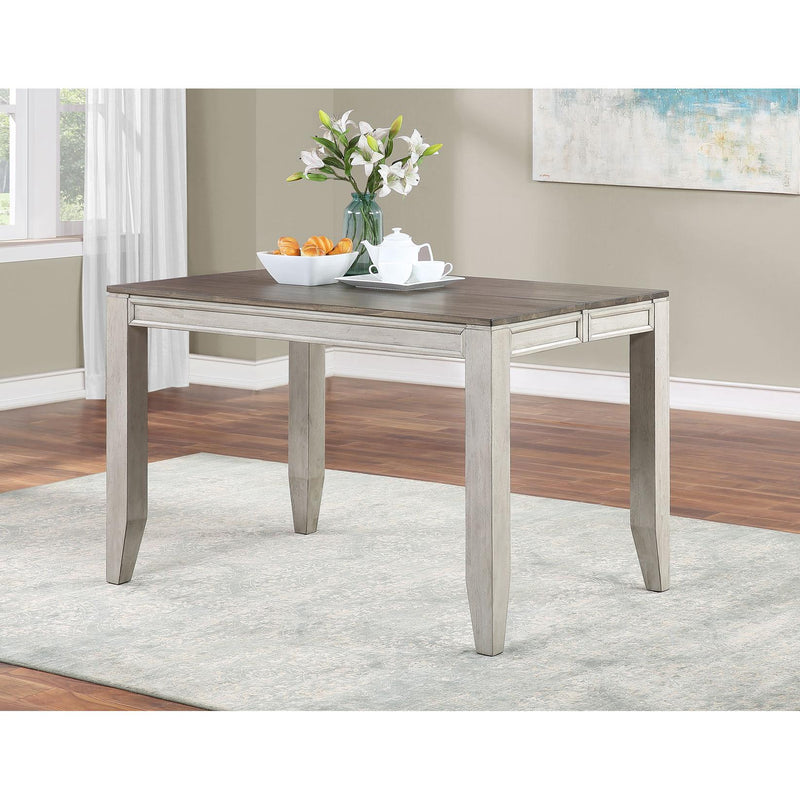 Steve Silver Furniture Square Abacus Counter Height Dining Table CU500PT IMAGE 2