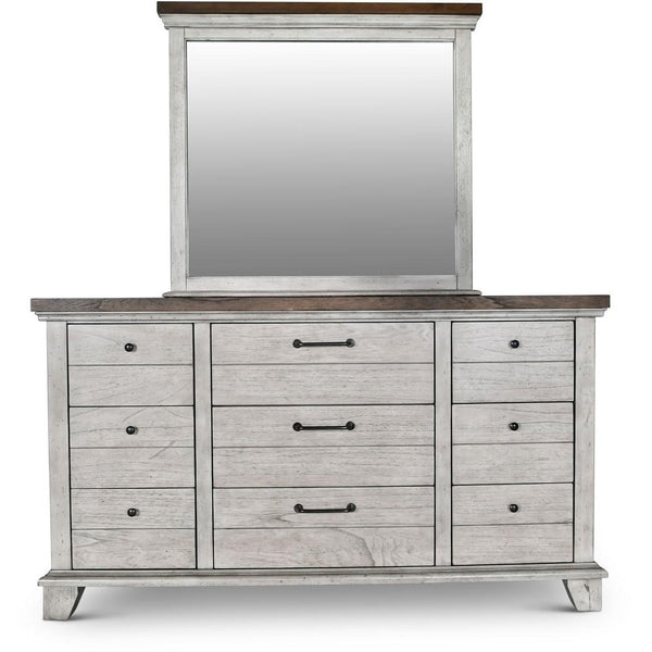 Steve Silver Furniture Bear Creek 9-Drawer Dresser with Mirror BC900DR/BC900MR IMAGE 1