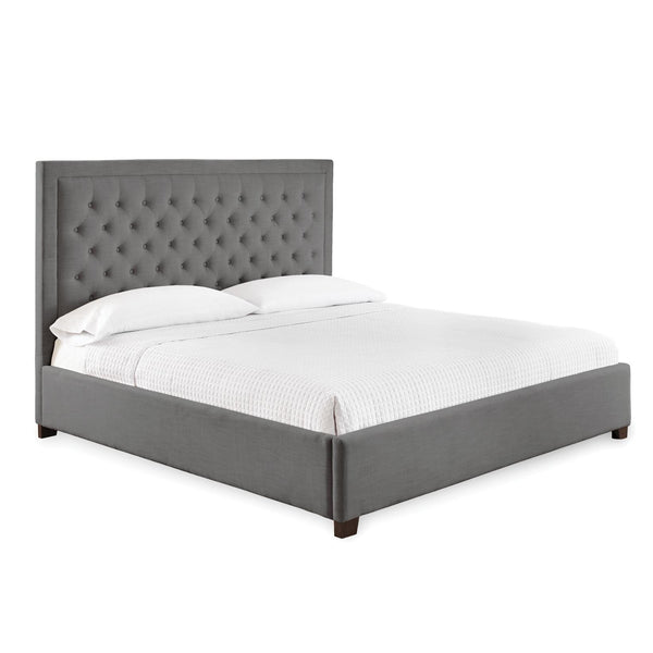 Steve Silver Furniture Isadora King Upholstered Platform Bed ID890KFRSG/ID890KHBG IMAGE 1