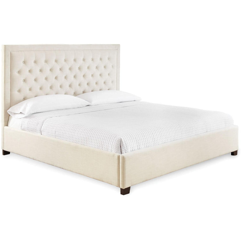 Steve Silver Furniture Isadora King Upholstered Platform Bed ID890KFRSW/ID890KHBW IMAGE 1