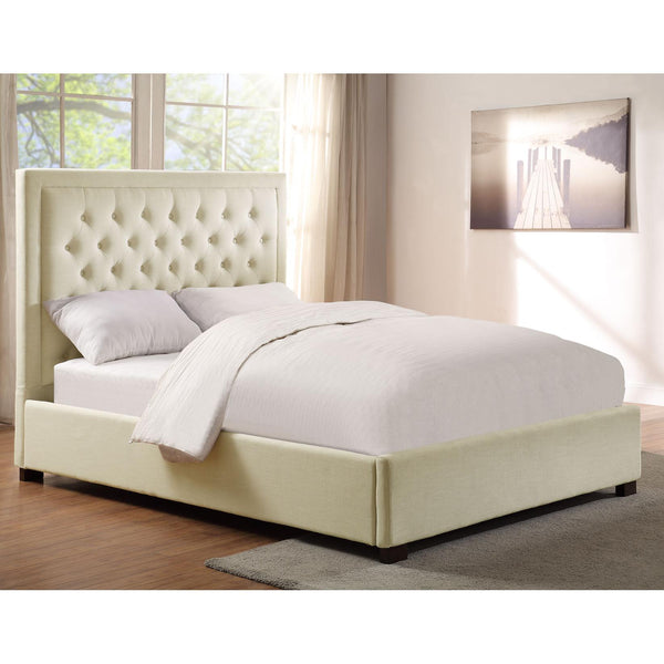 Steve Silver Furniture Isadora Queen Upholstered Platform Bed ID890QFRSW/ID890QHBW IMAGE 1