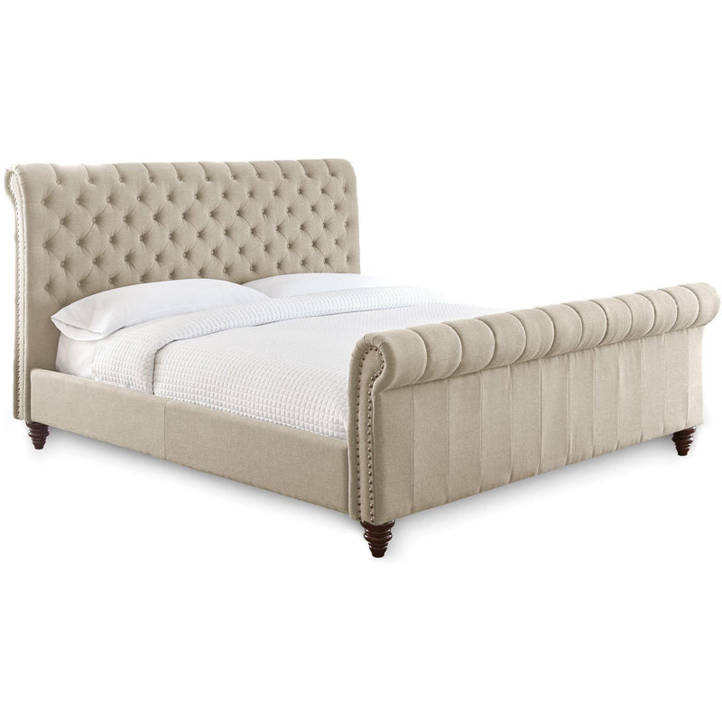 Steve Silver Furniture Swanson King Upholstered Platform Bed SS100KFBS/SS100KHBS/SS100KRSS IMAGE 1