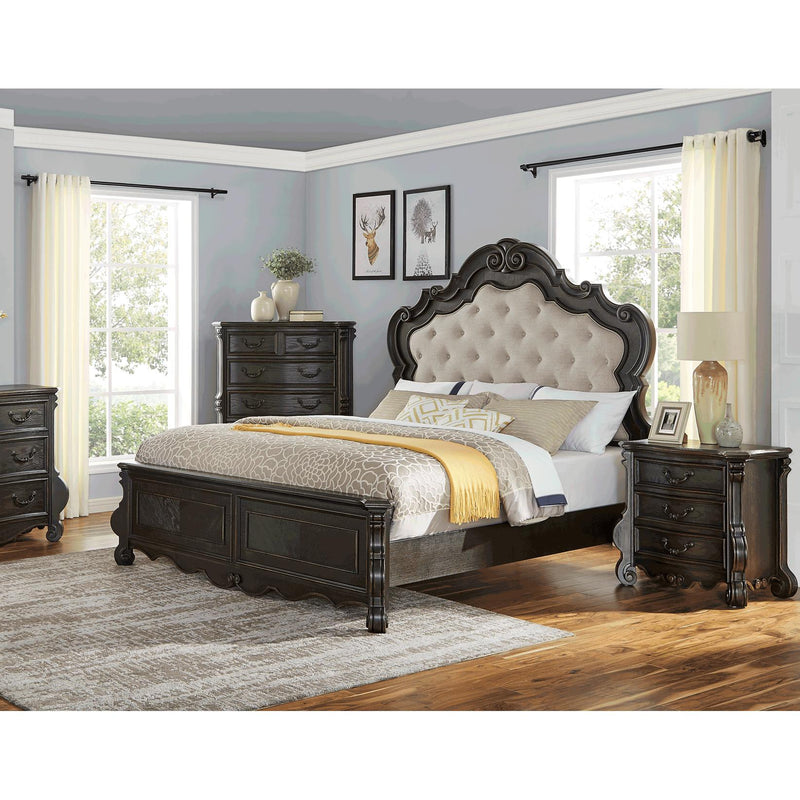 Steve Silver Furniture Rhapsody Queen Upholstered Panel Bed RH900QFB/RH900QHB/RH900SR IMAGE 5