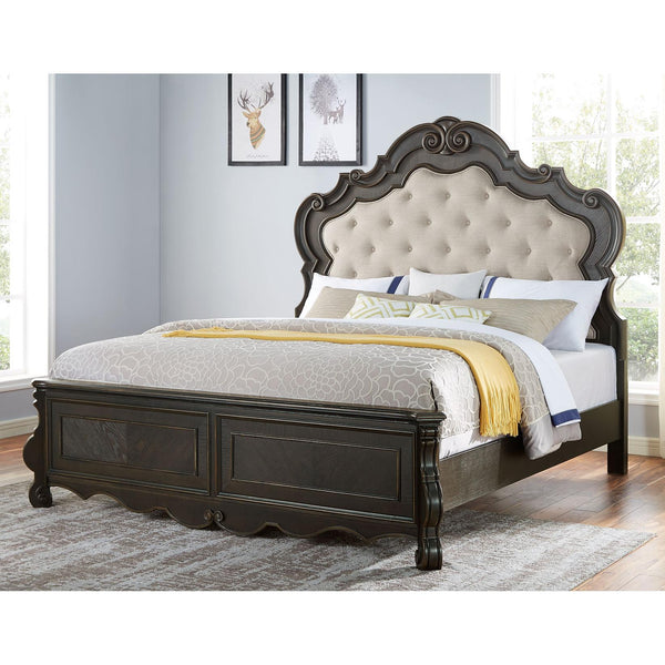 Steve Silver Furniture Rhapsody King Upholstered Panel Bed RH900KFB/RH900KHB/RH900SR IMAGE 1