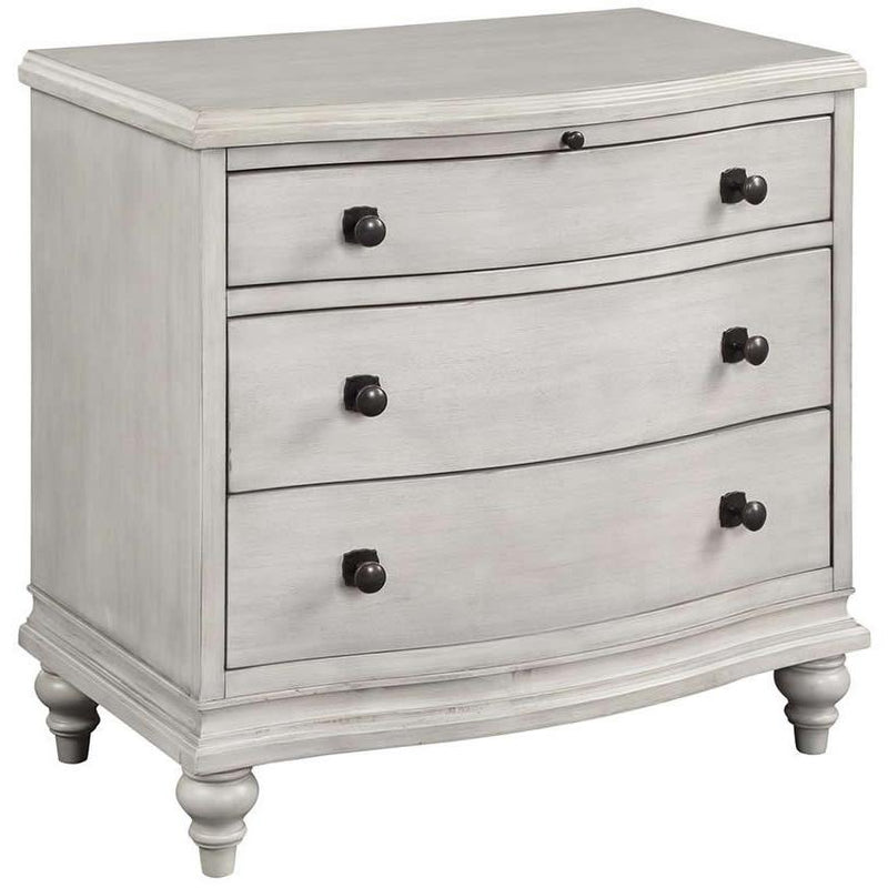 Legends Furniture Delilah 3-Drawer Nightstand ZDEL-7015 IMAGE 1