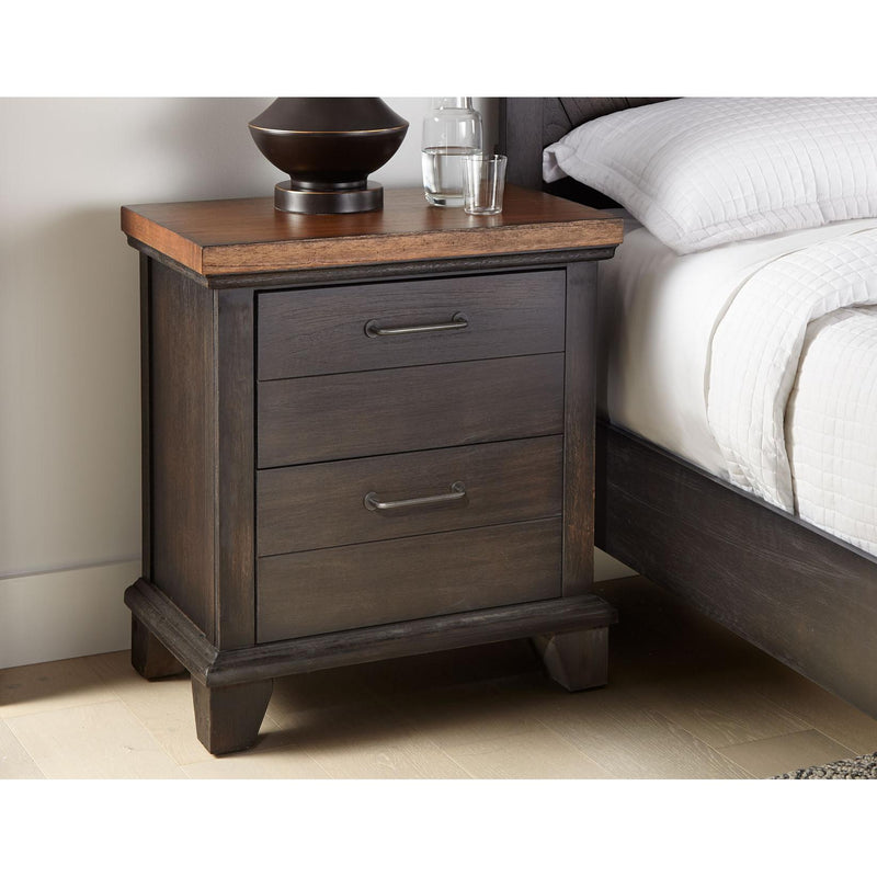 Steve Silver Furniture Bear Creek 2-Drawer Nightstand BC950NSB IMAGE 1