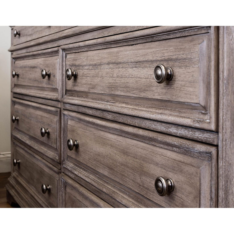 Steve Silver Furniture Highland Park 8-Drawer Dresser with Mirror HP900DRD/HP900MRD IMAGE 2