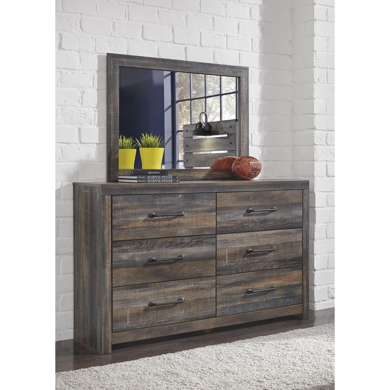 Signature Design by Ashley Drystan 6-Drawer Dresser with Mirror B211-31/B211-36 IMAGE 2