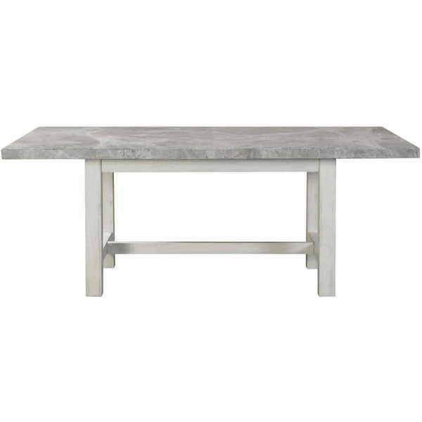 Steve Silver Furniture Canova Dining Table with Marble Top and Trestle Base CV500GT IMAGE 1