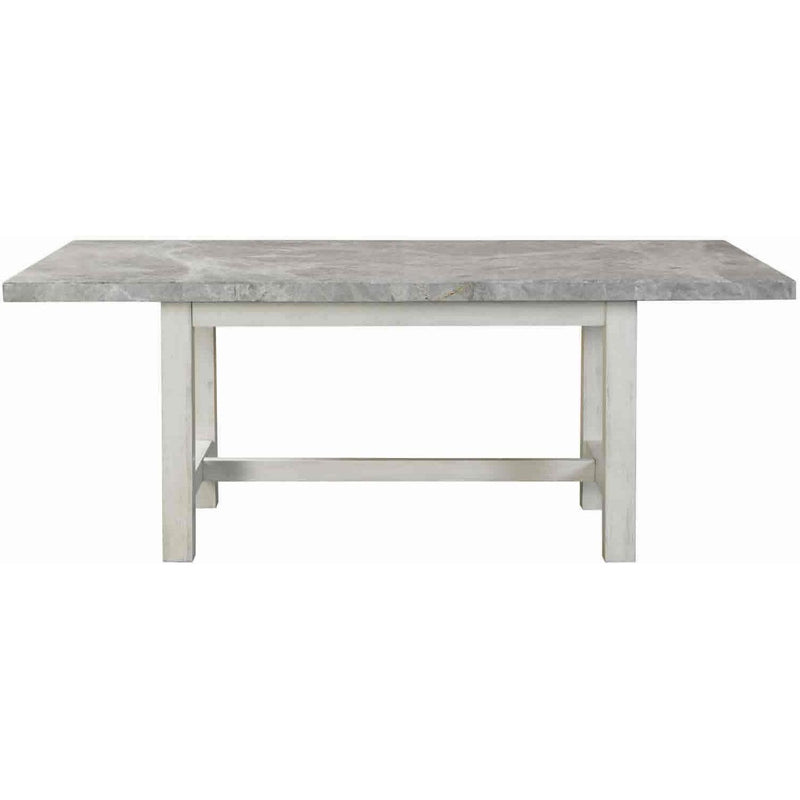 Steve Silver Furniture Canova Dining Table with Marble Top and Trestle Base CV500GT IMAGE 1