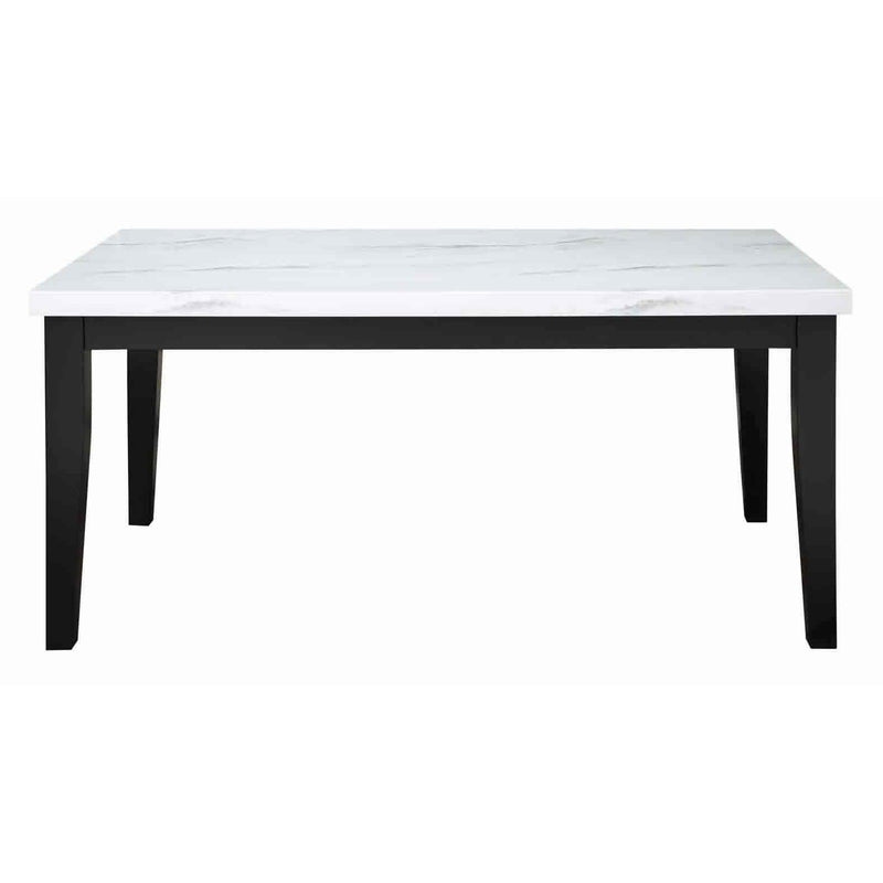 Steve Silver Furniture Sterling Dining Table with Faux Marble Top SN500T IMAGE 1