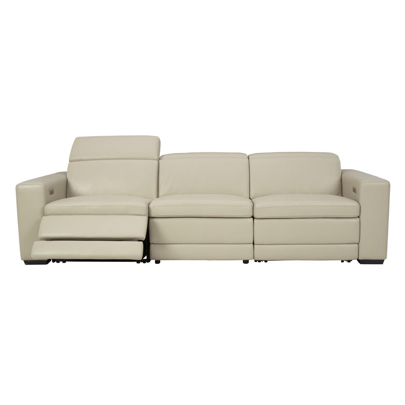 Signature Design by Ashley Texline Power Reclining Leather Match 4 pc Sectional U5960421/U5960422/U5960446/U5960423 IMAGE 4