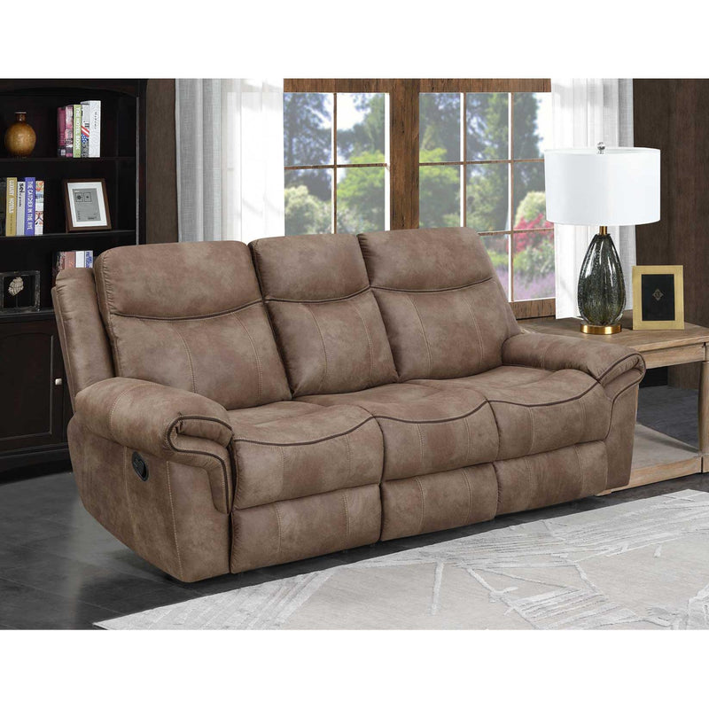 Steve Silver Furniture Nashville Reclining Leather Look Sofa NH850S IMAGE 13