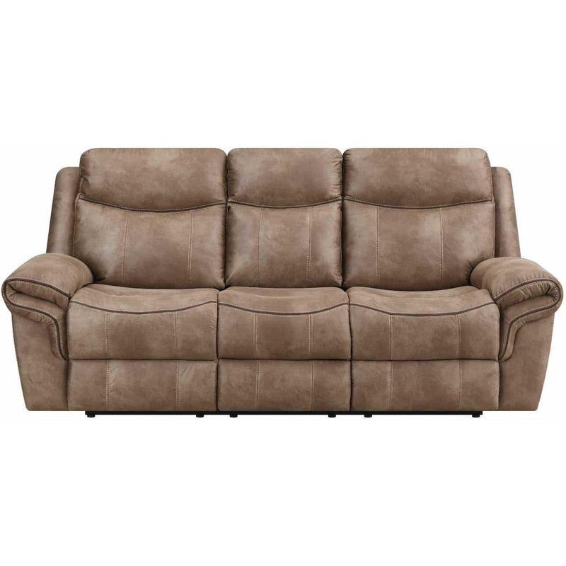 Steve Silver Furniture Nashville Reclining Leather Look Sofa NH850S IMAGE 4