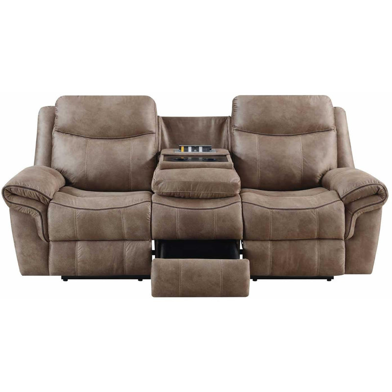 Steve Silver Furniture Nashville Reclining Leather Look Sofa NH850S IMAGE 6