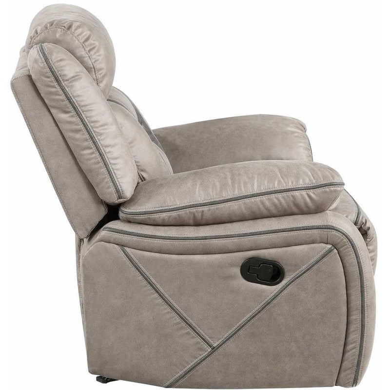 Steve Silver Furniture Tyson Glider Leatherette Recliner TY850R IMAGE 5