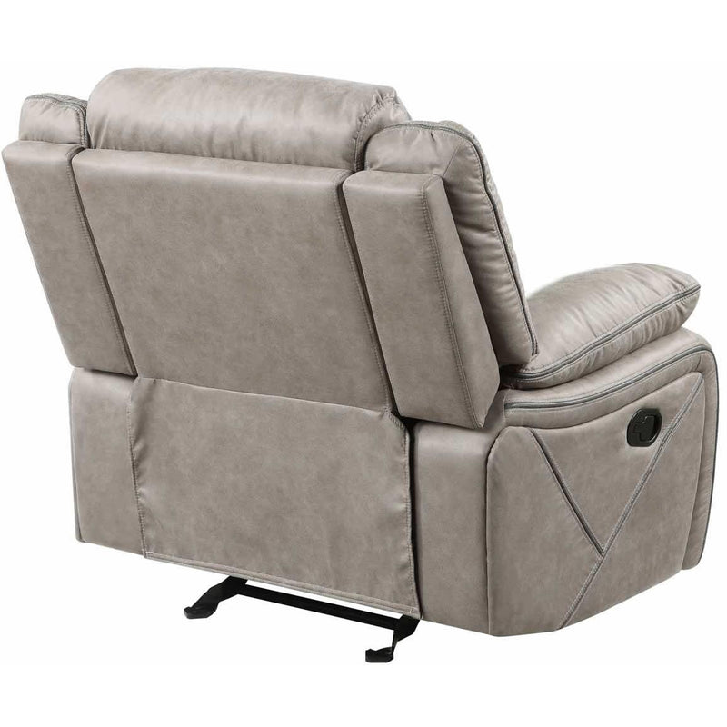 Steve Silver Furniture Tyson Glider Leatherette Recliner TY850R IMAGE 6