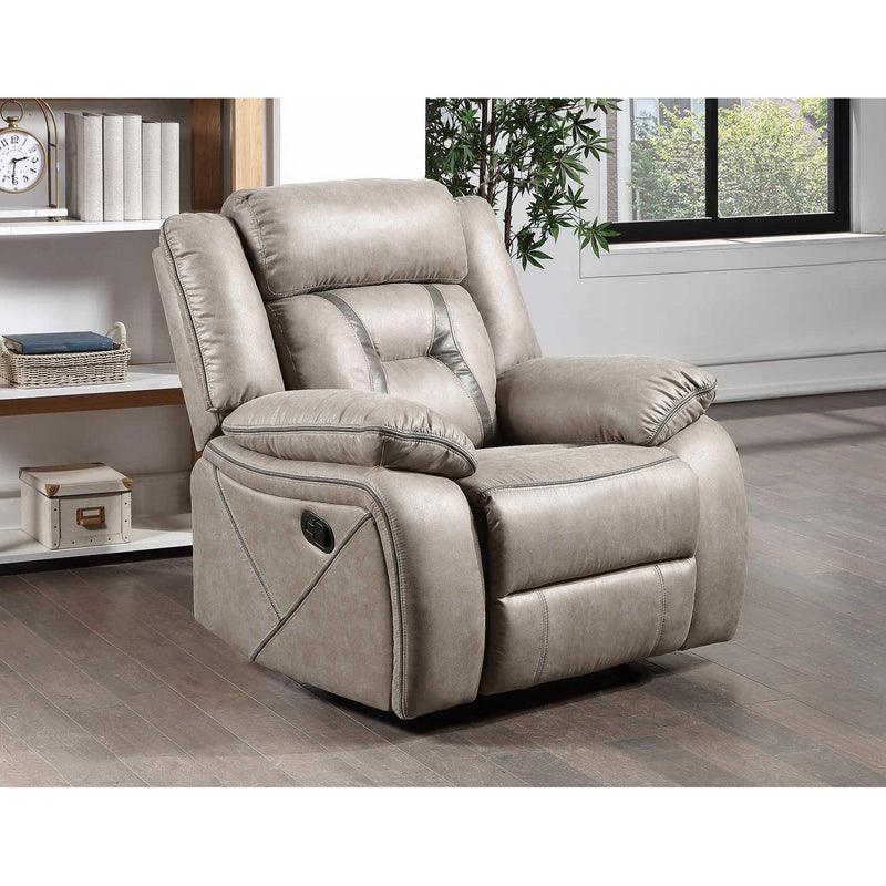 Steve Silver Furniture Tyson Glider Leatherette Recliner TY850R IMAGE 8