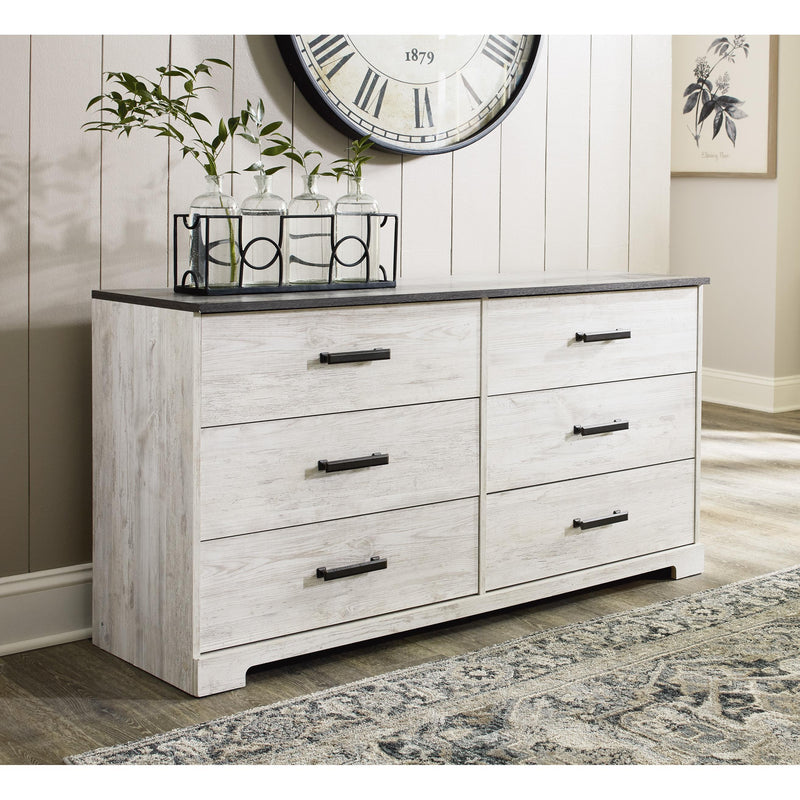 Signature Design by Ashley Shawburn 6-Drawer Dresser EB4121-231 IMAGE 5