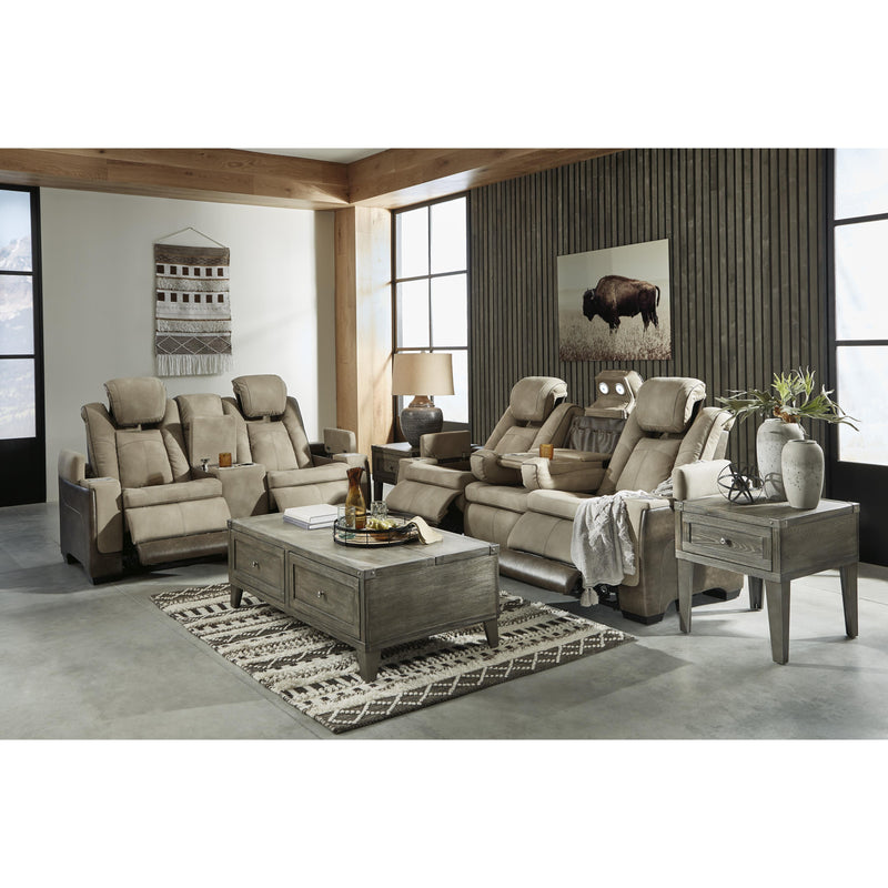 Signature Design by Ashley Next-Gen DuraPella Power Reclining Leather Look Loveseat 2200318 IMAGE 14